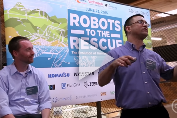 Komatsu Presenting at Robots to the Rescue in 2015