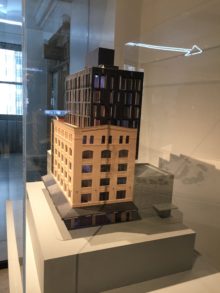 Model of The Porter House in Manhattan