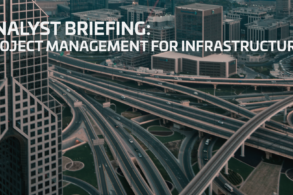 Analyst Briefing Project Management Tech for Infrastructure