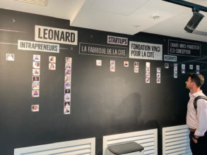 Wall of Leonard Entrepreneurs