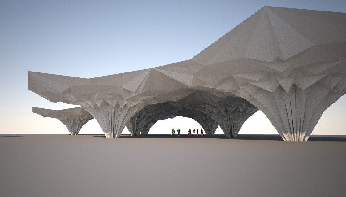 Tal Friedman Folded Architecture shelter