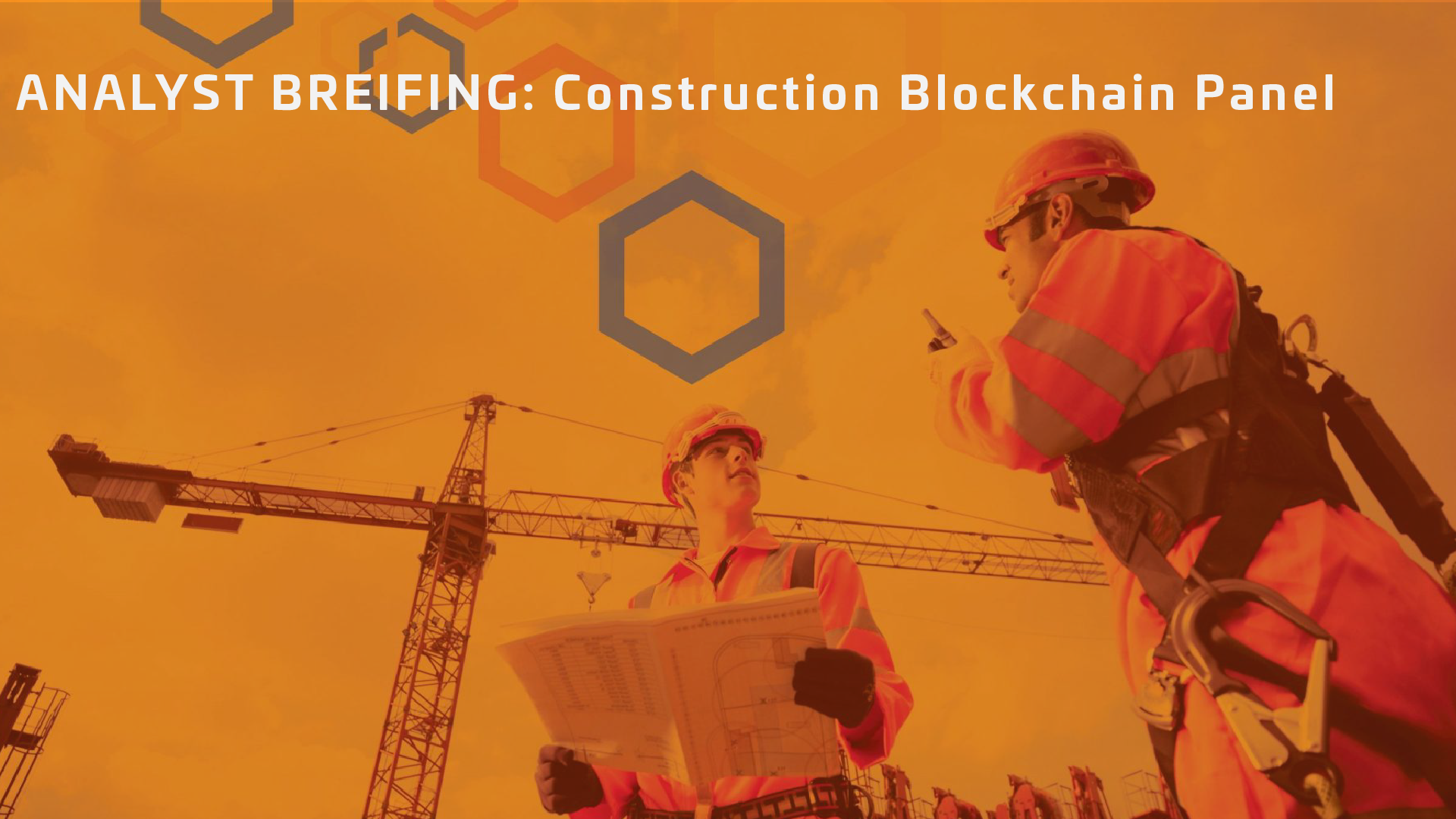 Construction Blockchain Aligning Stakeholders, Protecting Plans