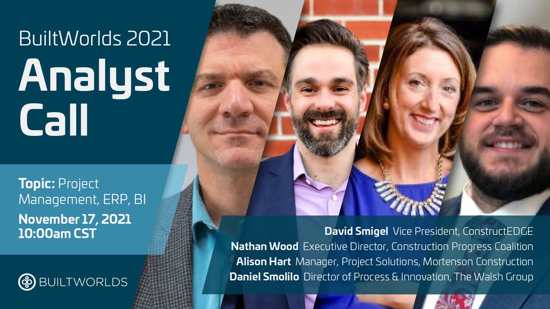 November 17, 2021 Analyst Call: Tech Stack on Projects | Forecasting ...