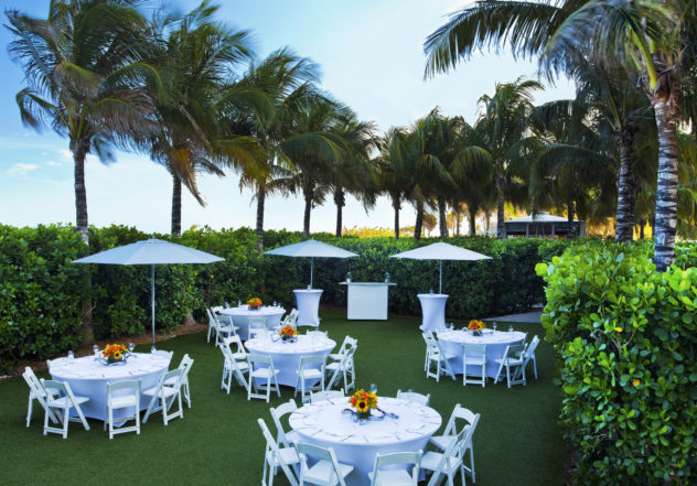 W Hotel Miami Beach Luncheon Area