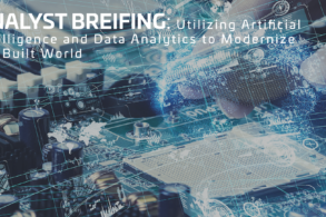 Utilizing Artificial Intelligence and Data Analytics to Modernize the Built World