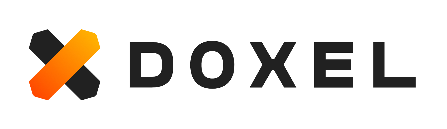 Full Doxel logo on white