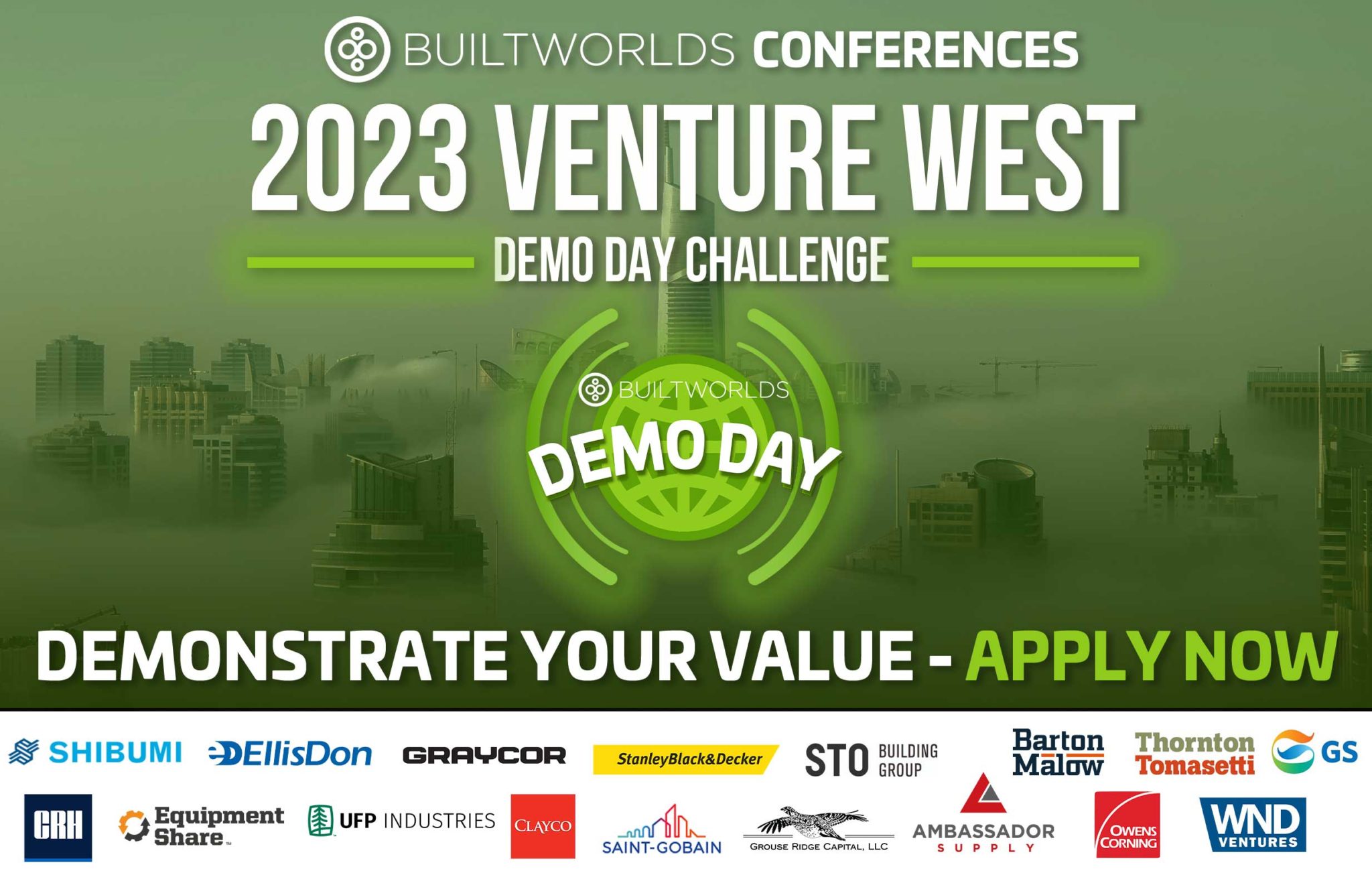 2023 Venture West Conference San Francisco BuiltWorlds