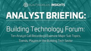 Analyst Briefing: Building Tech Forum Thumbnail
