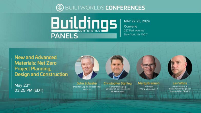 buildings conference panel on Net Zero