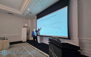 University of Chicago Economist Chad Syverson presents “The Strange and Awful Path of Productivity in Construction” at the BuiltWorlds 2024 CEO Forum.