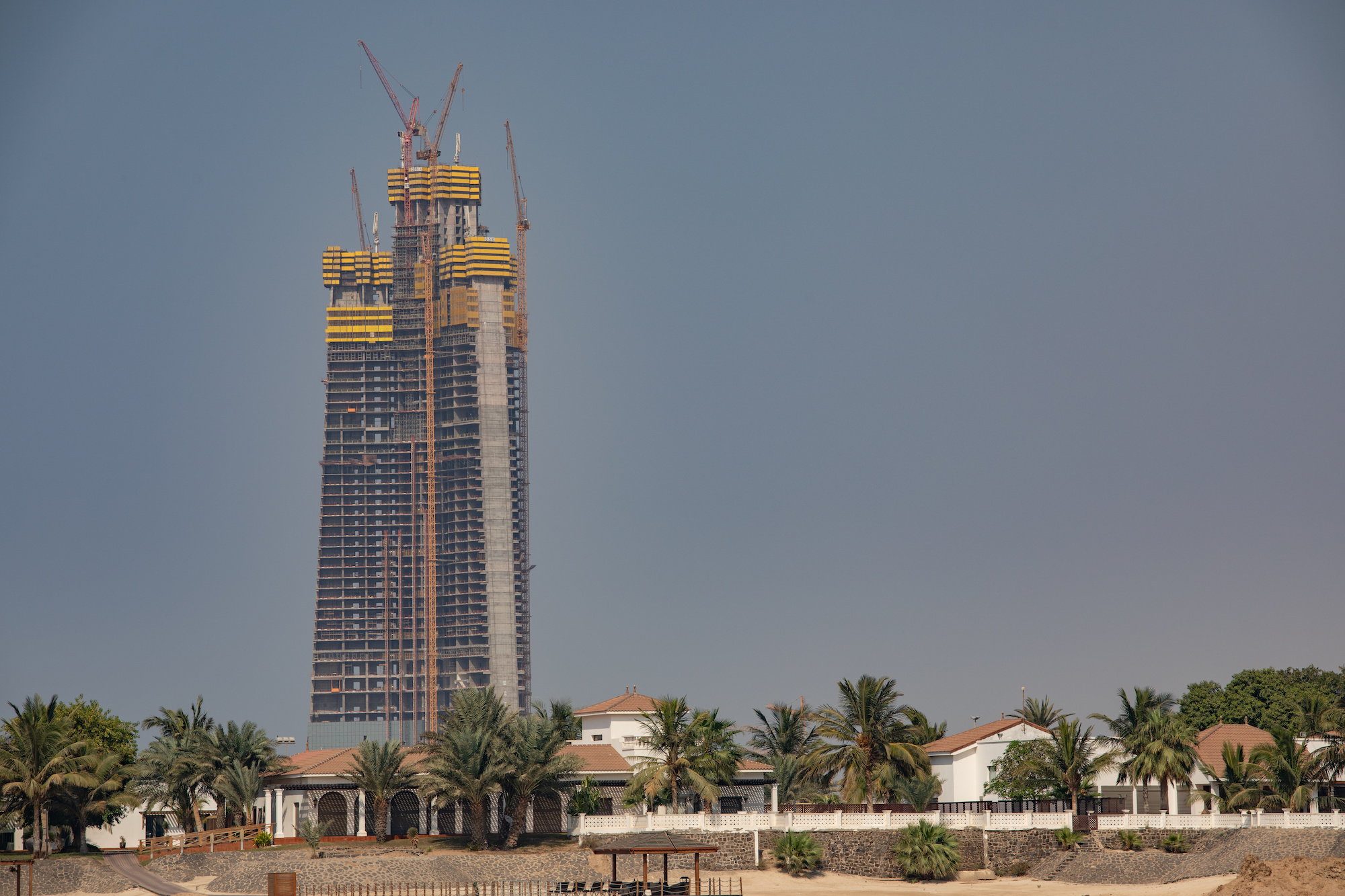 Jeddah Tower under construction in Saudi Arabia