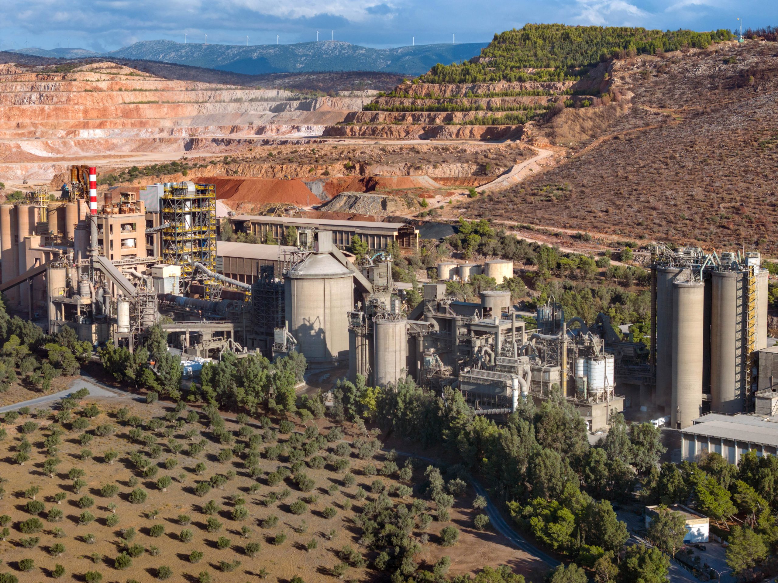 Titan Integrated Cement Plant in Kamari, Greece Source: TITAN Cement Group