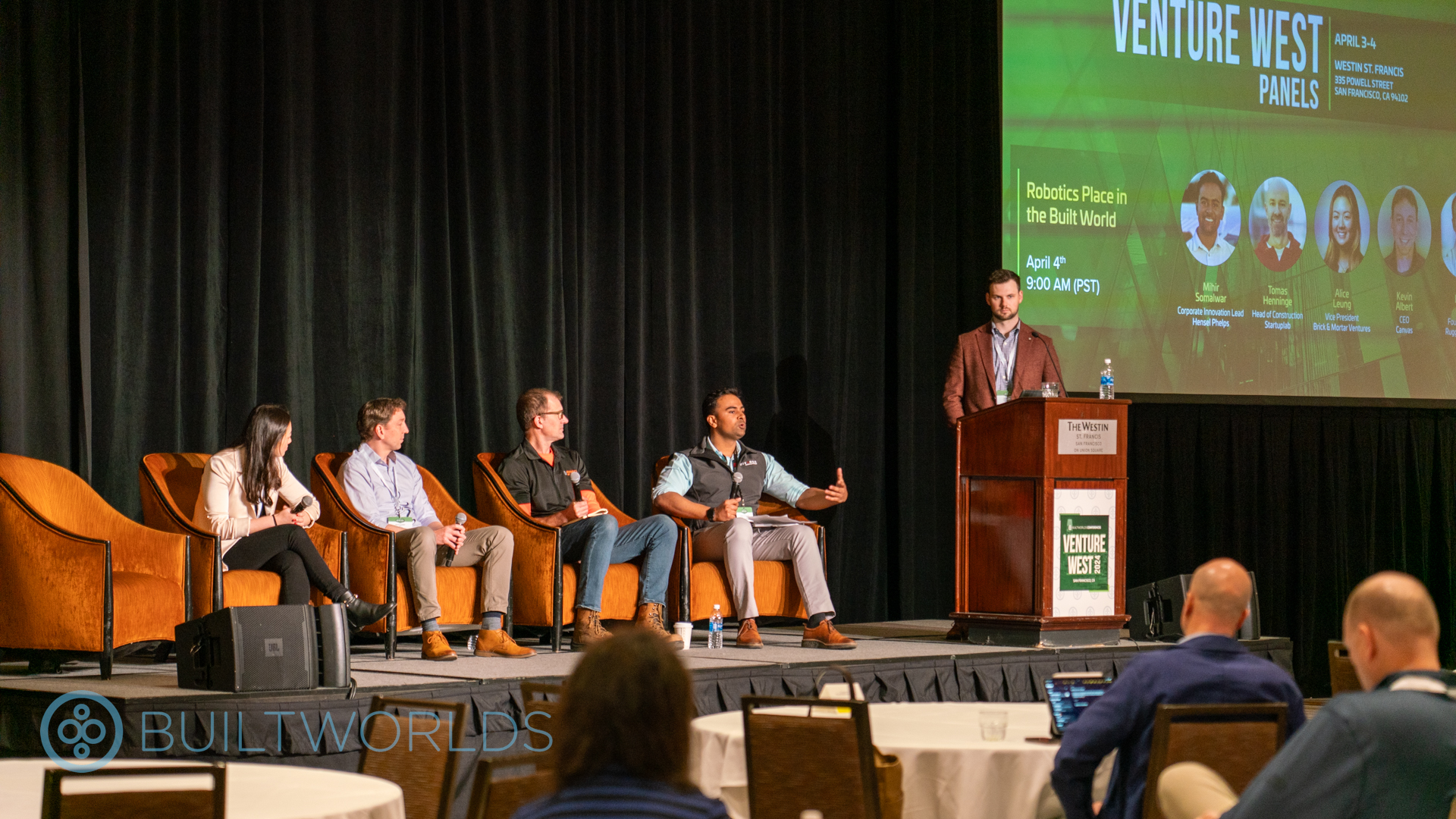Venture West 2024: Robot's Place in the Built World - BuiltWorlds