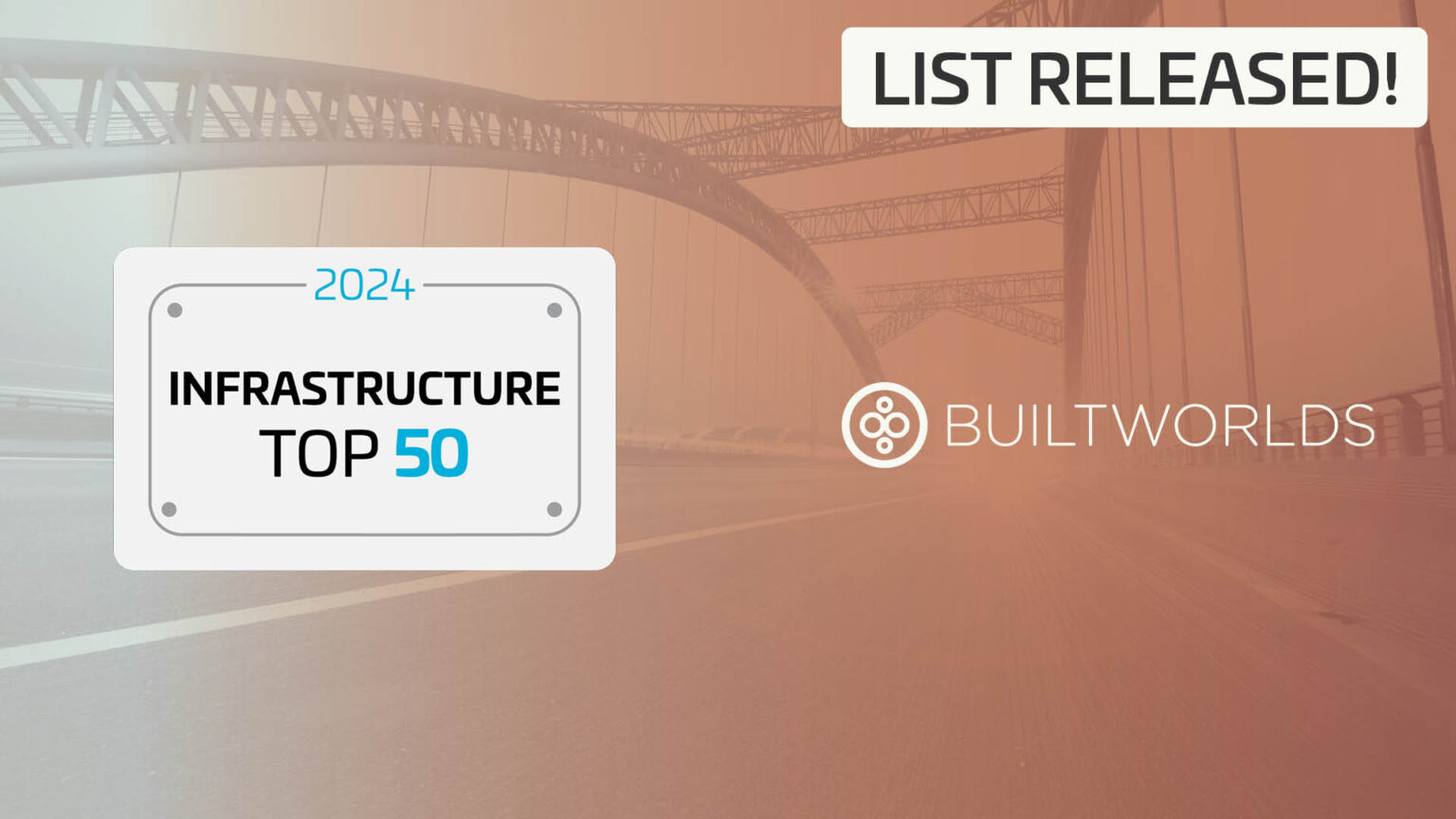 2024 Infrastructure Top 50 - BuiltWorlds