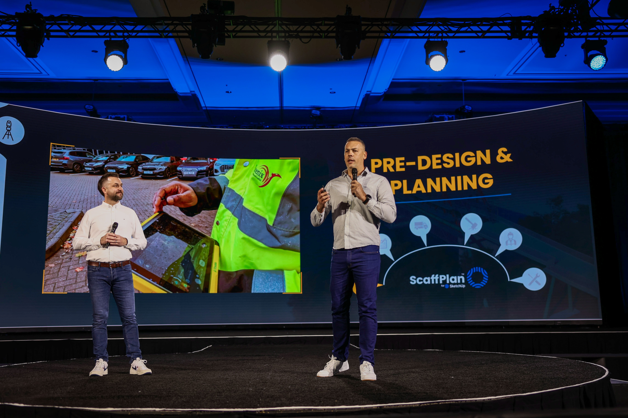 Scaffplan winning the sketchup 0-60 global innovation challenge by Trimble