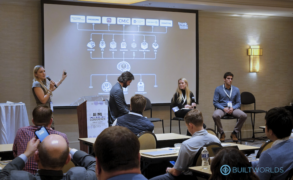 Trunk tools founder sarah buchner presents at the BuiltWorlds 2025 AI/ML Conference