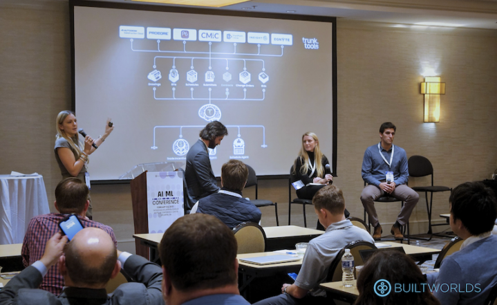 Trunk tools founder sarah buchner presents at the BuiltWorlds 2025 AI/ML Conference