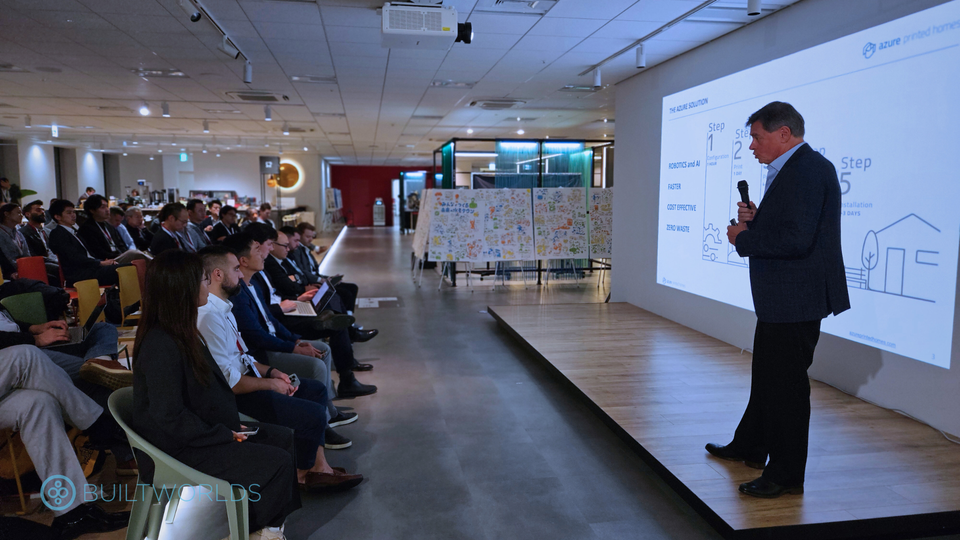 2025 Tokyo Global Summit Demo Winner: Azure Printed Homes - BuiltWorlds