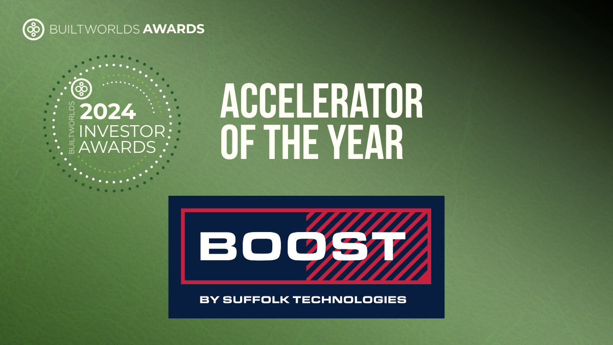 BuiltWorlds' Accelerator of the year BOOST