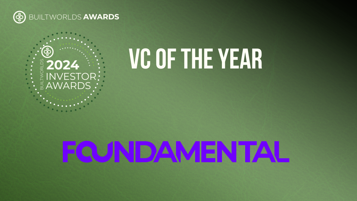 builtworlds VC investor of the year foundamental