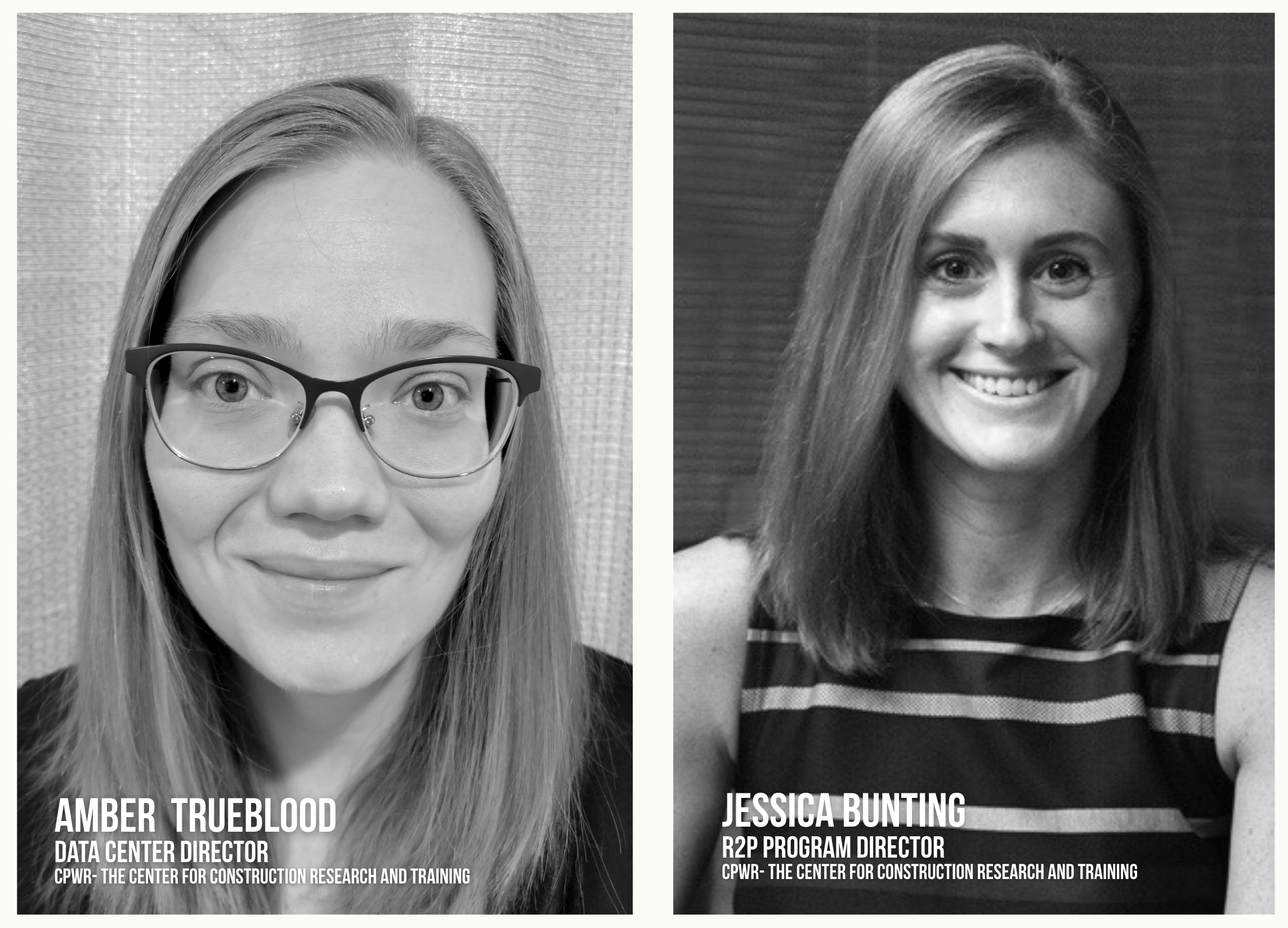 amber trueblood and jessica bunting headshots
