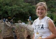 Like father, like daughter: Raised by a bridge engineer, the Iowa native is driven to connect remote peoples everywhere.