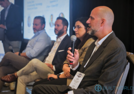 panel on sustainability at BuiltWorlds' Toronto Summit